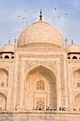 The Taj Mahal, UNESCO World Heritage Site, Agra, Uttar Pradesh, India, Asia