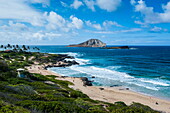 Kaohikaipu Island and Kaupo Beach, Oahu, Hawaii, United States of America, Pacific