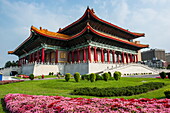 National theatre on the grounds of the Chiang Kai-Shek memorial hall, Taipeh, Taiwan