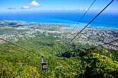 Teleforico, the only cable car in the Caribbean, Puerto Plata, Dominican Republic, West Indies, Caribbean, Central America