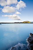 Blue Lagoon geothermal spa, Reykjanes Peninsula, Iceland