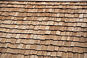 Detail of a wooden roof