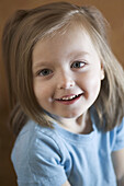 A smiling toddler, portrait