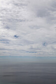 View of clouds in the sky above the ocean, Atlantic Ocean, Portugal