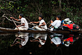 River cruise on the Karuai from Karuai to Yunek, La Gran Sabana, Venezuela