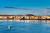 Blick auf Corralejo, Fuerteventura, Kanarische Inseln, Spanien