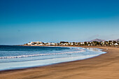 Strand, Playa de los Pocillos, Puerto del Carmen, Lanzarote, Kanarische Inseln, Spanien
