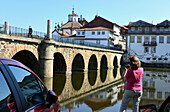roman bridge, Chaves, Tras-os-Montes, Northeast-Portugal, Portugal