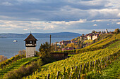 View to Meersburg, Lake Constance, Baden-Wuerttemberg, Germany