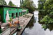 Boathouse near Alster, Hamburg, Germany