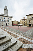 Piazza, Montepulciano, province of Siena, Tuscany, Italy