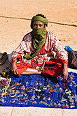 Street dealer in Awaynat, Libya, Sahara, North Africa
