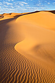 Ubari Sanddunes in the libyan desert, Sahara, Libya, North Africa