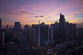 Makati City, the financial and business district in the center of the capital Metro Manila, Philippines, Asia