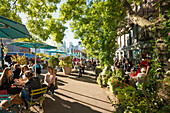 Fulton Ferry Landing, Brooklyn Heights, Brooklyn, New York, USA