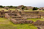 Montealban Archaeological Site, near Oaxaca City, Oaxaca, Mexico. Where Zapotecas come.