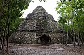 Cobá: Mayan Archeological Ruins at Yucatan Peninsula.