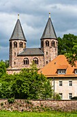 The medieval Bursfelde Abbey, Lower Saxony, Germany, Europe