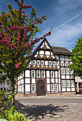 16th century former sexton house in Hoexter, North Rhine-Westphalia, Germany, Europe