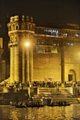 India, Uttar Pradesh, Varanasi, Dev Deepawali festival.