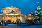 The Bolshoi Theatre  Moscow, Russia