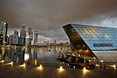 Louis Vuitton Island boutique at Marina Bay, Singapore.