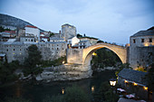 the old bridge, mostar, bosnia and herzegovina, europe.