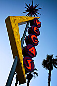 Nevada, Las Vegas, Neon Vegas Sign.