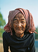 90 Year Old Khmer Woman, Kompong Chhnang, Cambodia