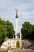 'Angel of Peace in Maximilian Park; Munich, Bayern, Germany'