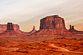 'View from John Wayne Point in Monument Valley Navajo Tribal Park; Arizona, United States of America'