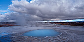 geothermal hot spring at Hveravellir in central Iceland on the Kjolur route