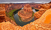 'Winter morning at Horseshoe Bend; Page, Arizona, United States of America'