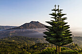 Panoramic view of Mount Batur from Kintamani, Bali, Indonesia