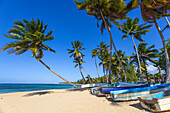 Beach at Las Terrenas, Samana Peninsula, Dominican Republic, West Indies, Caribbean, Central America