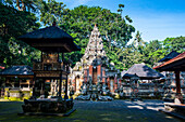Buddhist temple in the Monkey Forest, Ubud, Bali, Indonesia,Southeast Asia, Asia
