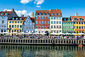 Nyhavn, 17th century waterfront, Copenhagen, Denmark, Scandinavia, Europe