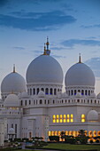 Sheikh Zayed Grand Mosque, Abu Dhabi, United Arab Emirates, Middle East