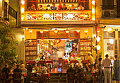 People at restaurant on An Hoi island, Hoi An, UNESCO World Heritage Site, Quang Nam, Vietnam, Indochina, Southeast Asia, Asia