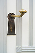 Door handle, Lubeck, Schleswig-Holstein, Germany