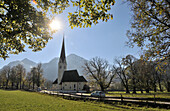 St. Leonhard near Neuhaus at Schliersee, Upper Bavaria, Bavaria, Germany
