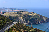 Küste bei Castro Urdiales, Kantabrien, Nord-Spanien, Spanien