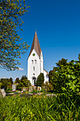 Church, Nebel, Amrum Island, North Frisian Islands, Schleswig-Holstein, Germany