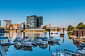 Hyatt Hotel, Medienhafen, Düsseldorf, Nordrhein Westfalen, Deutschland