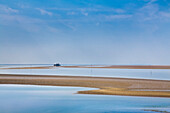 Sandbank, Hallig Langeness, North Frisian Islands, Schleswig-Holstein, Germany