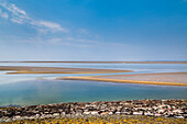 Sandbank, Hallig Langeness, North Frisian Islands, Schleswig-Holstein, Germany