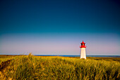 Leuchtturm List-West, Ellenbogen, Sylt, Nordfriesland, Schleswig-Holstein, Deutschland