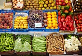 Fruits and vegetables, Mercado del Sur, Gijón, Asturias, Spain
