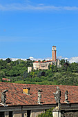 Landscape, villa Chiericati, Vancimuglio, Veneto, Italy