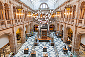 UK, United Kingdom, Europe, Great Britain, Britain, Scotland, Glasgow, Kelvingrove Art Gallery and Museum, Interior View